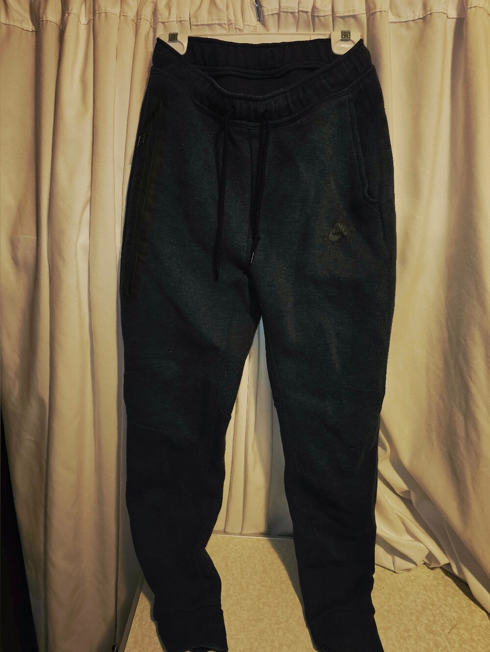 Nike Tech Fleece Men’s Dark Blue Athletic Joggers Sz.S Like New